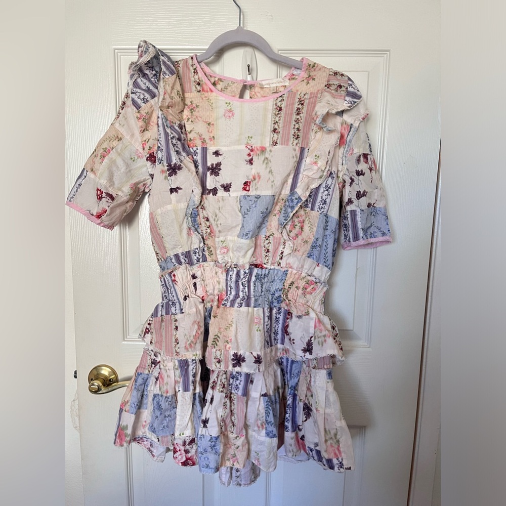 Loveshackfancy Patchwork Dress - image 1